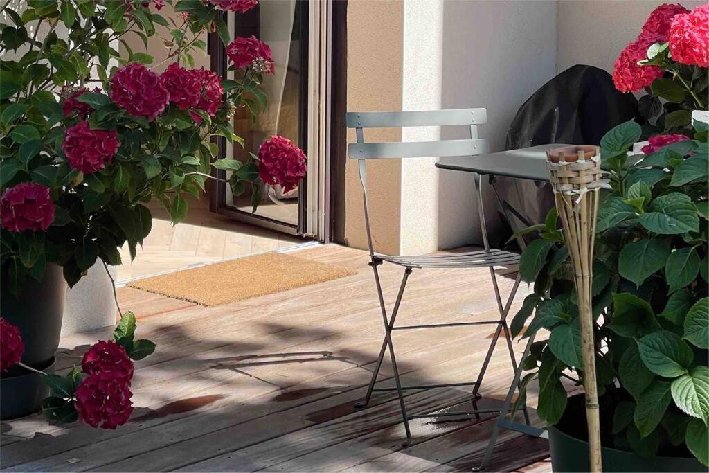 Les Hortensias Chambre Independante Avec Sdb Et Toilettes Privees Dans Une Maison En Foret Proche Du Golf Et De La Plage Entree Independante Avec Acces Prive Le Touquet エクステリア 写真