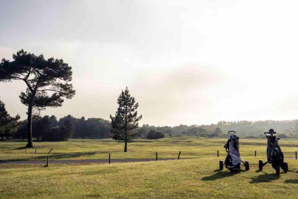 Les Hortensias Chambre Independante Avec Sdb Et Toilettes Privees Dans Une Maison En Foret Proche Du Golf Et De La Plage Entree Independante Avec Acces Prive Le Touquet エクステリア 写真